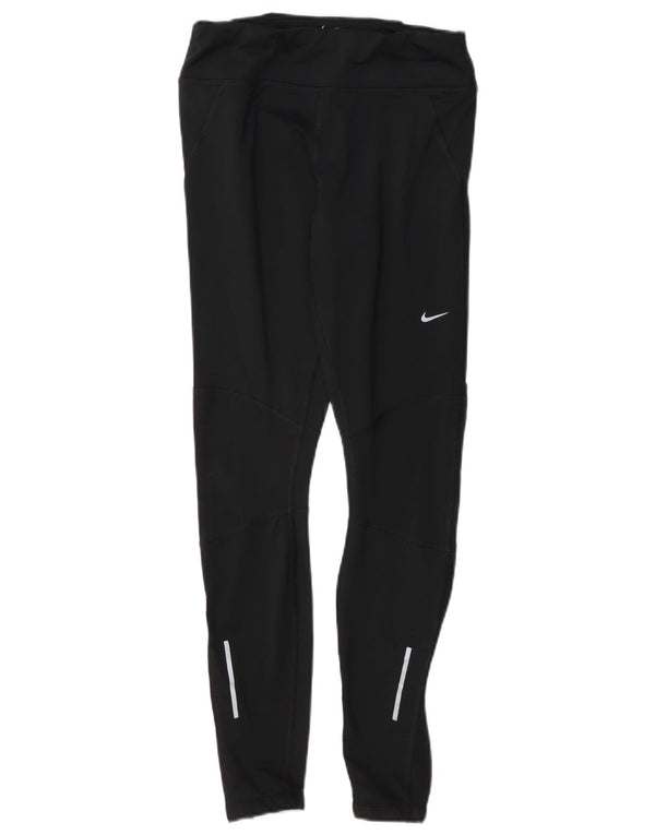 Leggings Nike Dri Fit da donna UK 8 Small Nero Poliestere