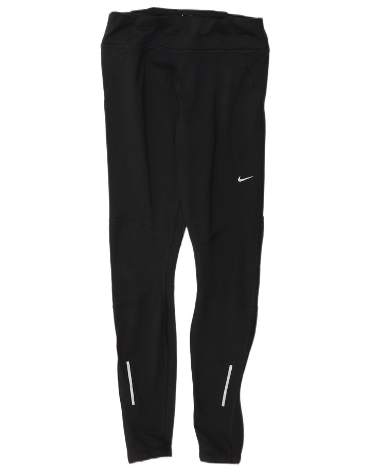 Leggings Nike Dri Fit da donna UK 8 Small Nero Poliestere