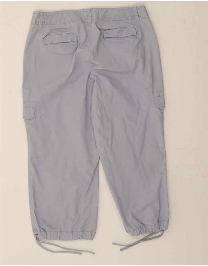 DOCKERS Womens Capri Trousers US 10 Large W30 L21 Blue Cotton Vintage Dockers and Second-Hand Dockers from Messina Hembry 