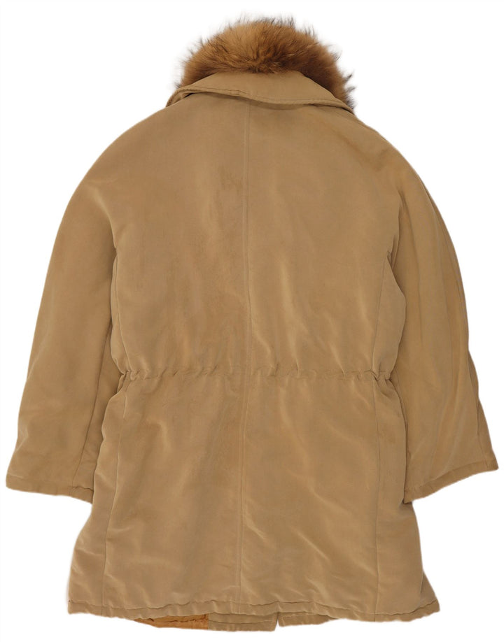 Cappotto da donna Marina Rinaldi taglia 23 Rayon beige medio