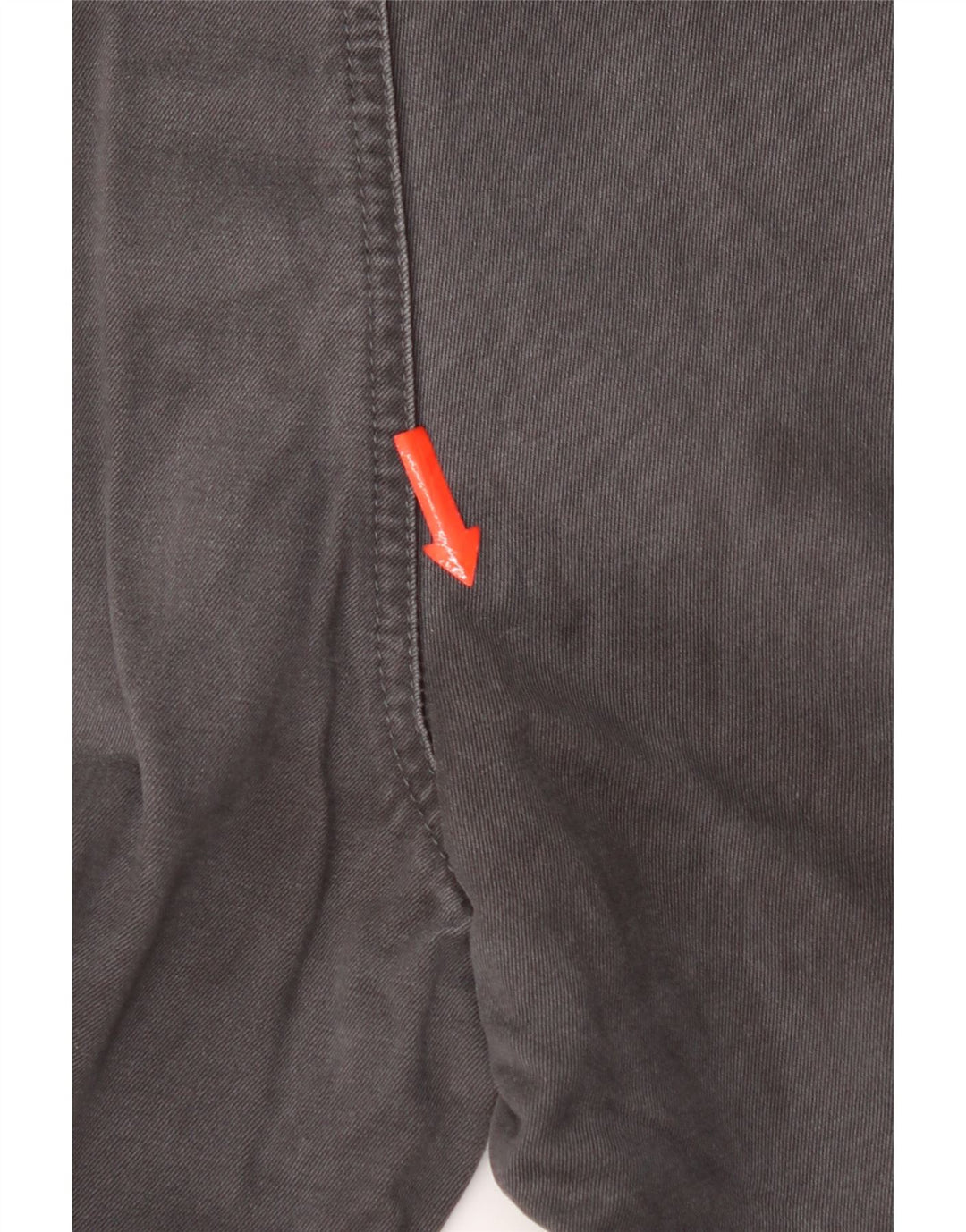 Pantaloni chino slim da uomo Avirex W30 L34 cotone grigio