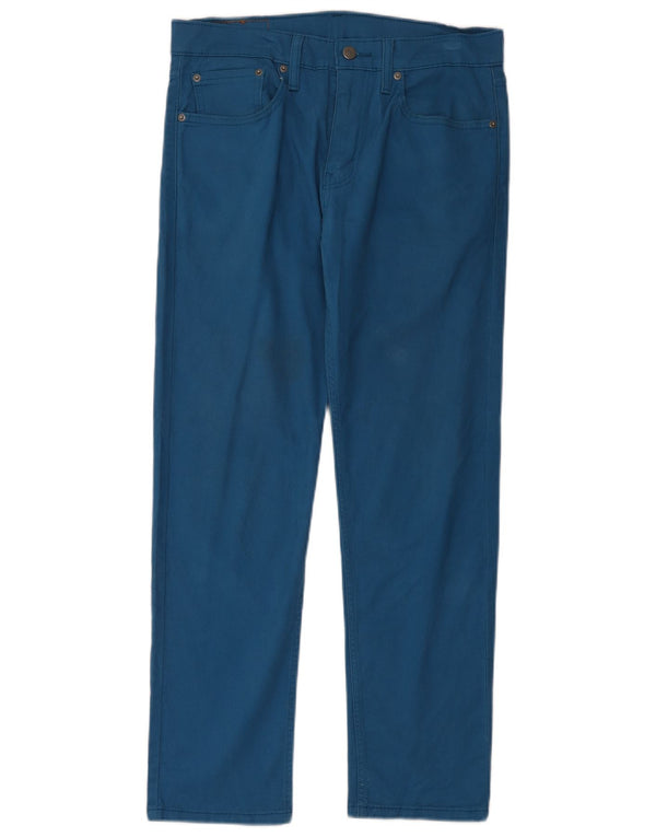 Pantaloni casual affusolati Levi's 502 da uomo W31 L30 in cotone blu