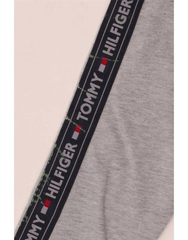 Tommy Hilfiger Uomo Felpa con cappuccio grafica con zip Colore grigio medio