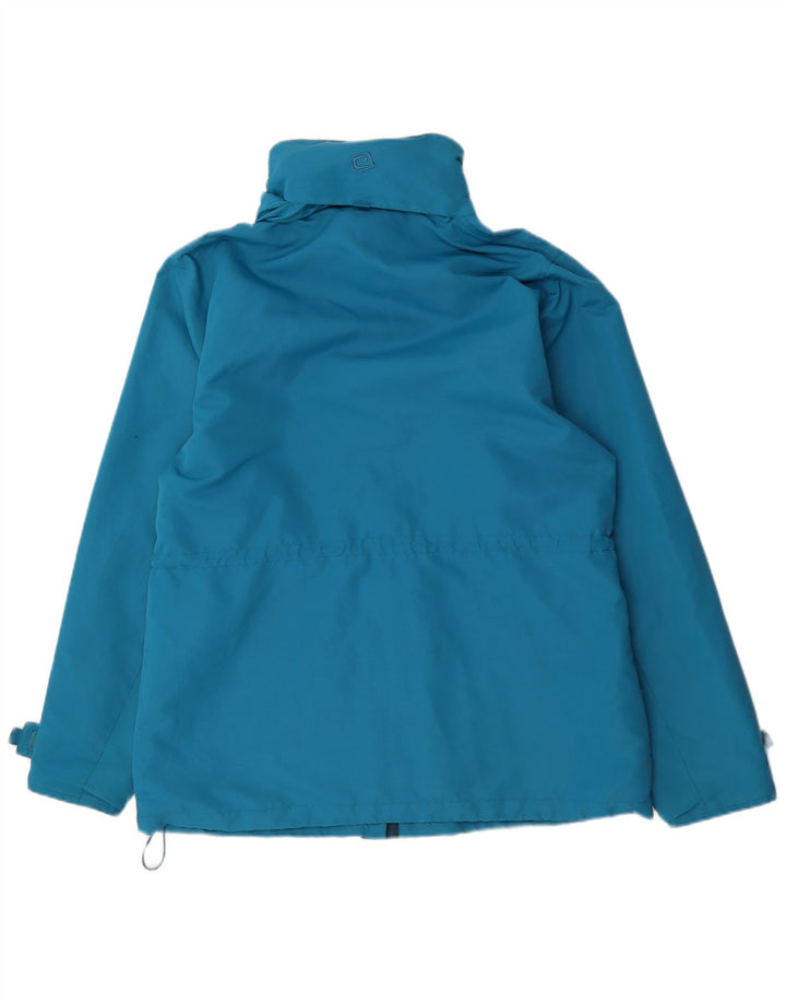 Giacca antipioggia da donna Mountain Essentials UK 14 grande nylon blu