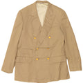 Giacca blazer doppiopetto da uomo DUNHILL UK 38 beige medio