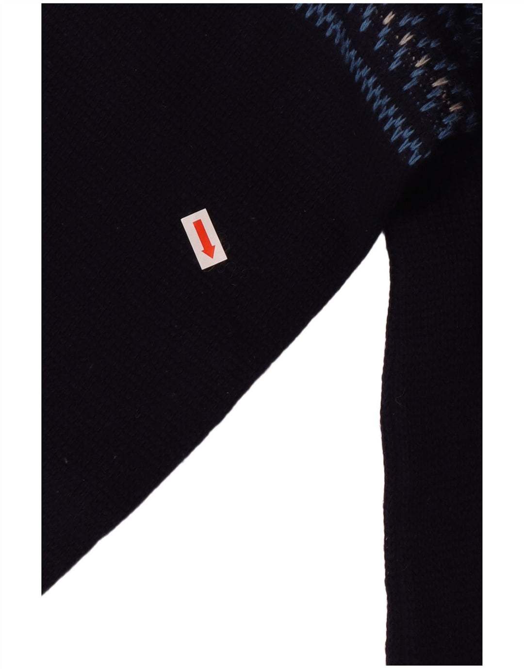 PANCARI Maglione da donna con scollo a barca IT 48 XL Blu navy Fair Isle