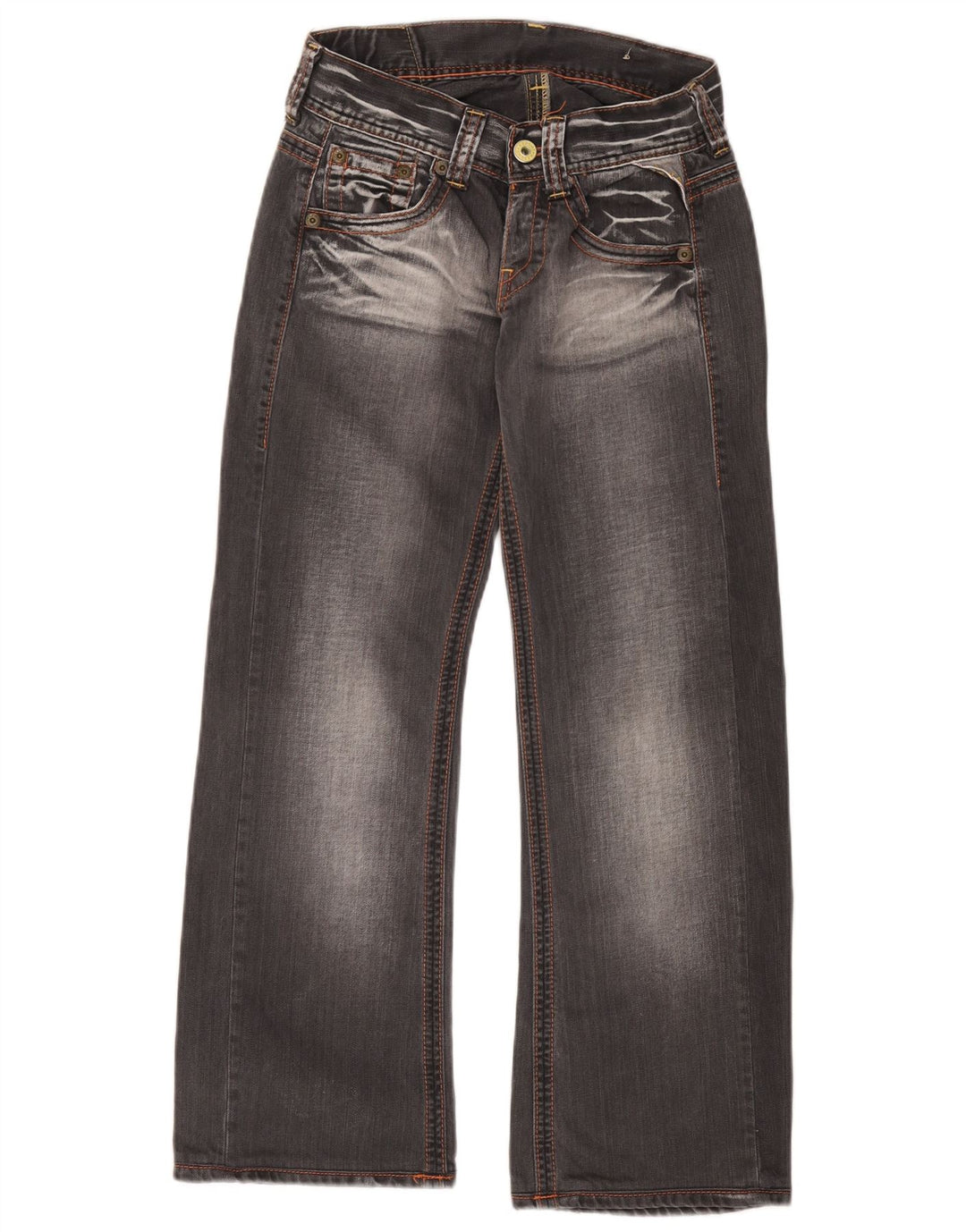 Jeans Bootcut da donna Replay W26 L27 cotone grigio