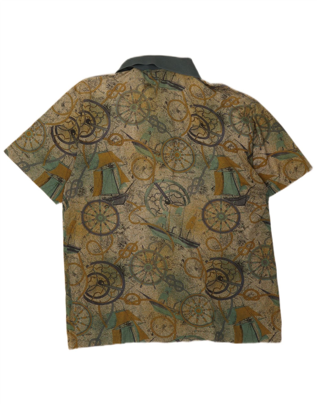Polo grafica da uomo Nino Marini XL in cotone multicolore