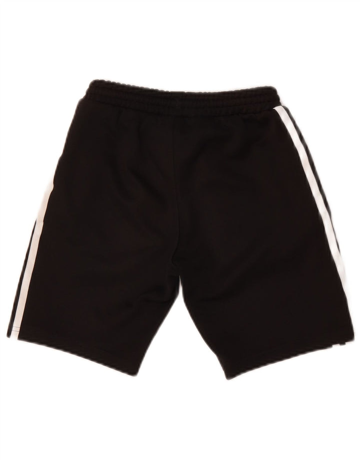 Pantaloncini sportivi Adidas da ragazzo 9-10 anni in poliestere nero