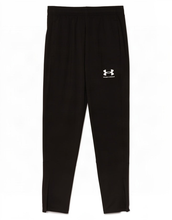 Pantaloni da tuta da uomo Under Armour poliestere nero medio
