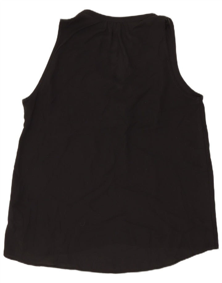 J. Crew Camicetta oversize senza maniche 365 da donna UK 10 piccola nera