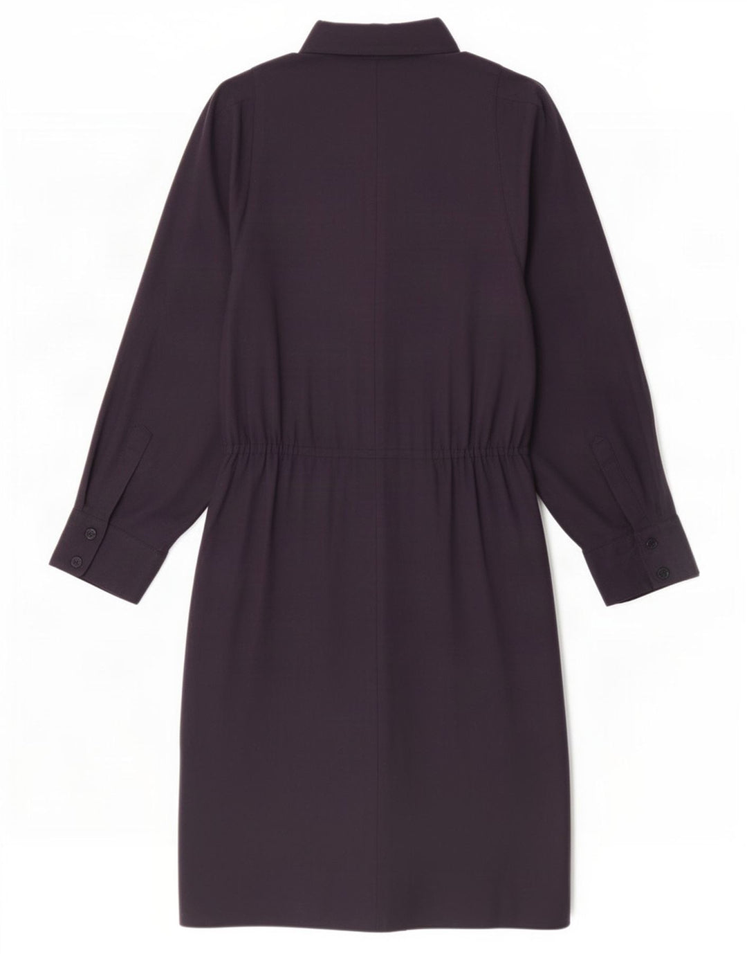 Abito a trapezio da donna Luisa Spagnoli IT 44 medio blu navy in lana