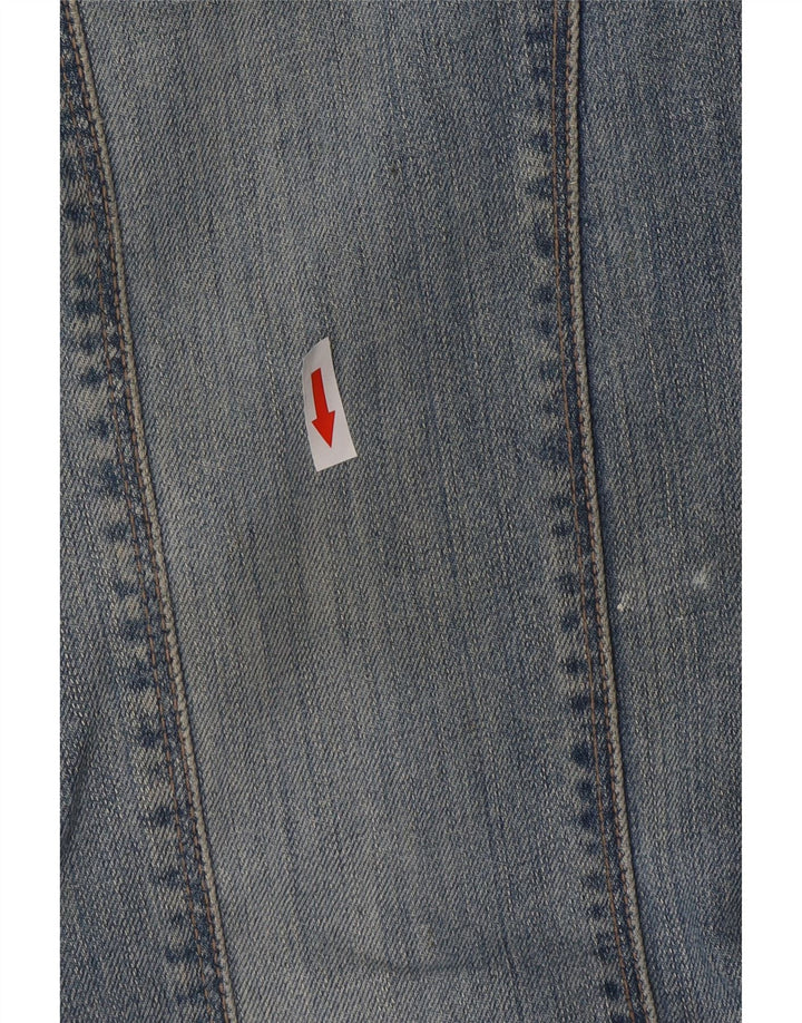Jeans dritti da donna Calvin Klein W29 L35 cotone blu