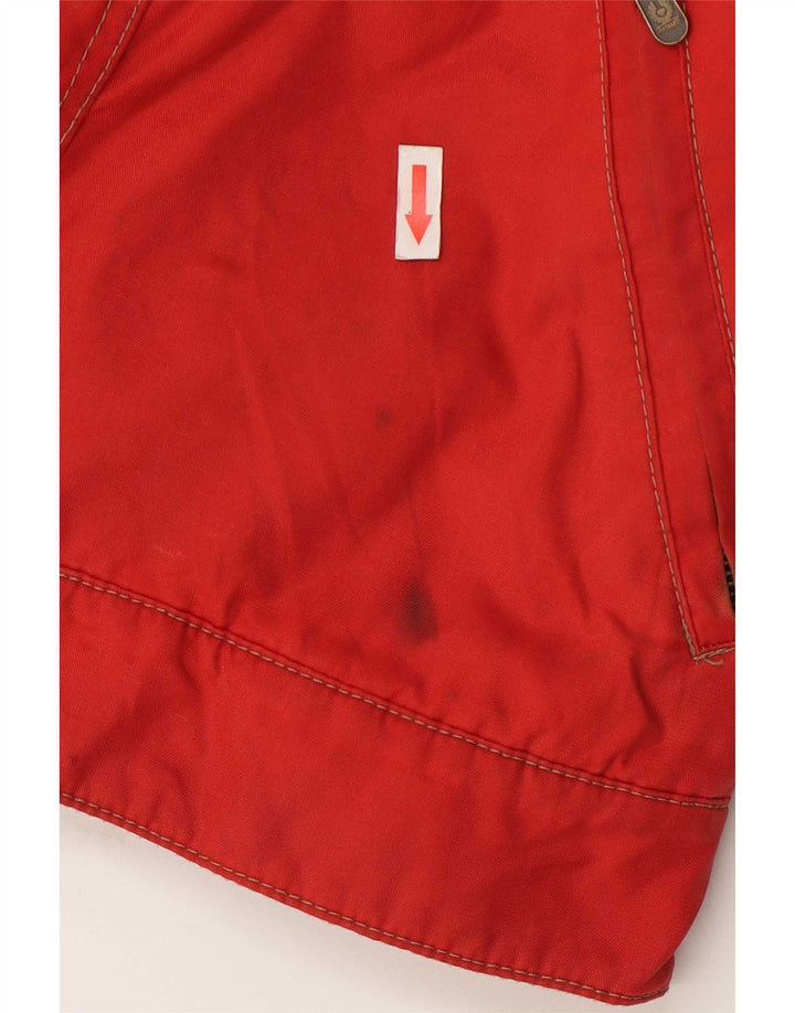 Giacca da motociclista da uomo Belstaff UK 40 grande nylon rosso