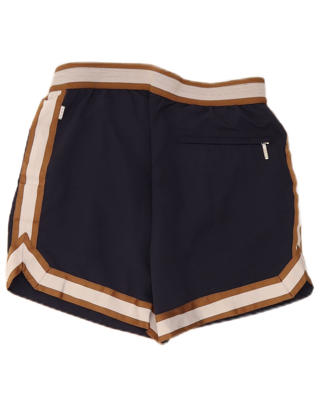 Pantaloncini Che Chino da donna Reiss piccoli W27 blu navy color block in poliammide