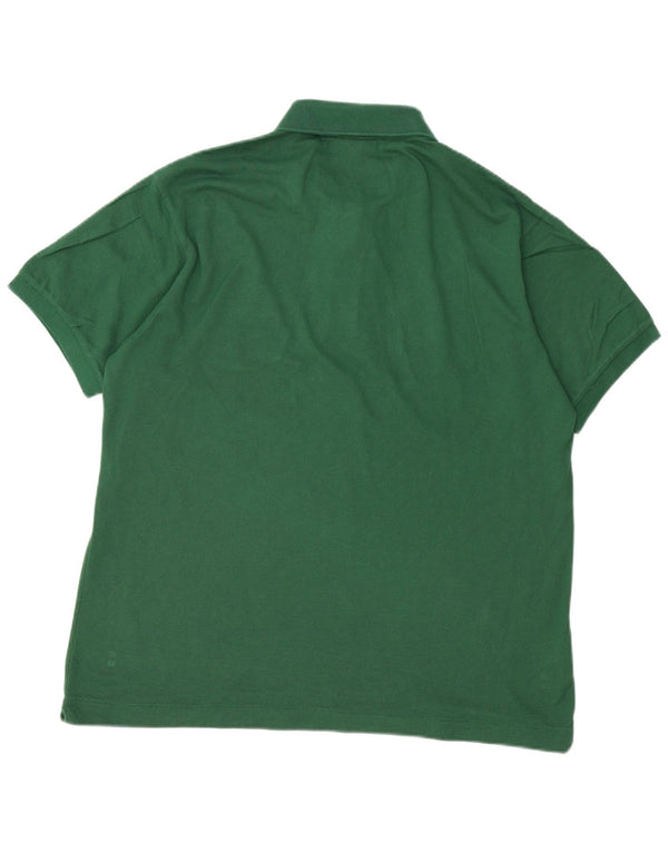 Polo da uomo Lacoste vestibilità classica taglia 6 XL cotone verde