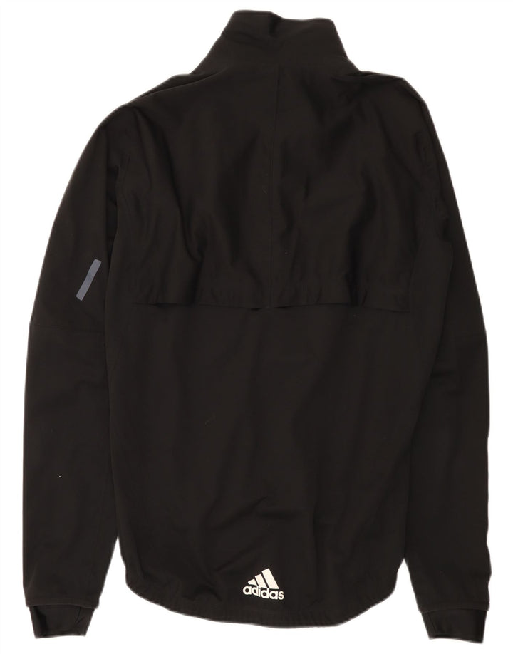 Giacca antipioggia Adidas Climacool da donna UK 14 poliestere nero medio