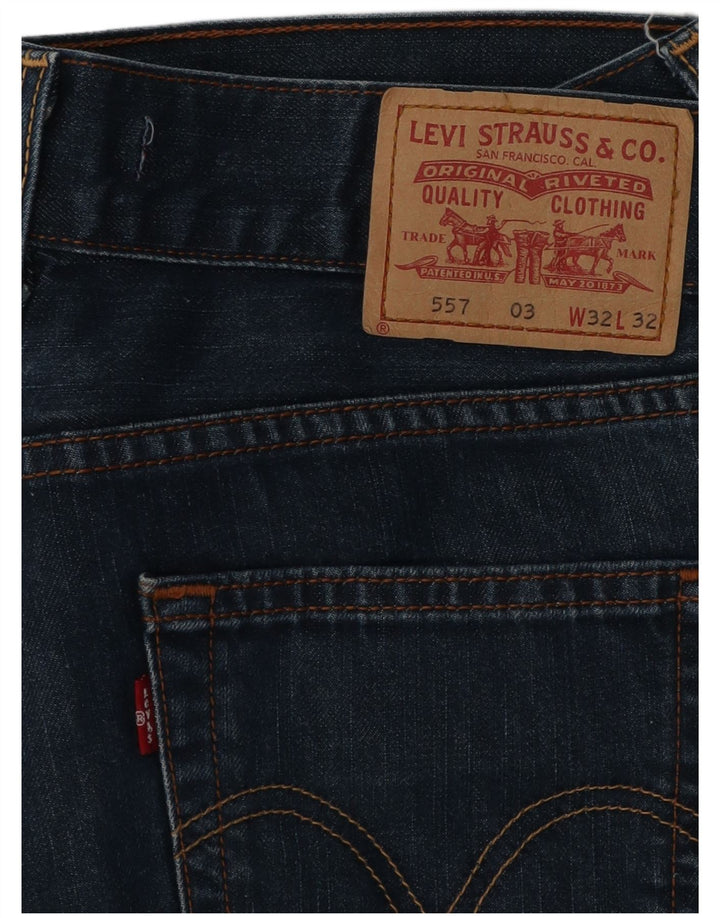 Jeans Levi's 557 Bootcut da donna W32 L32 in cotone blu