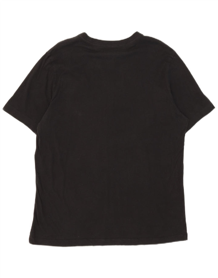T-shirt da donna Nike Top UK 16 grande cotone nero