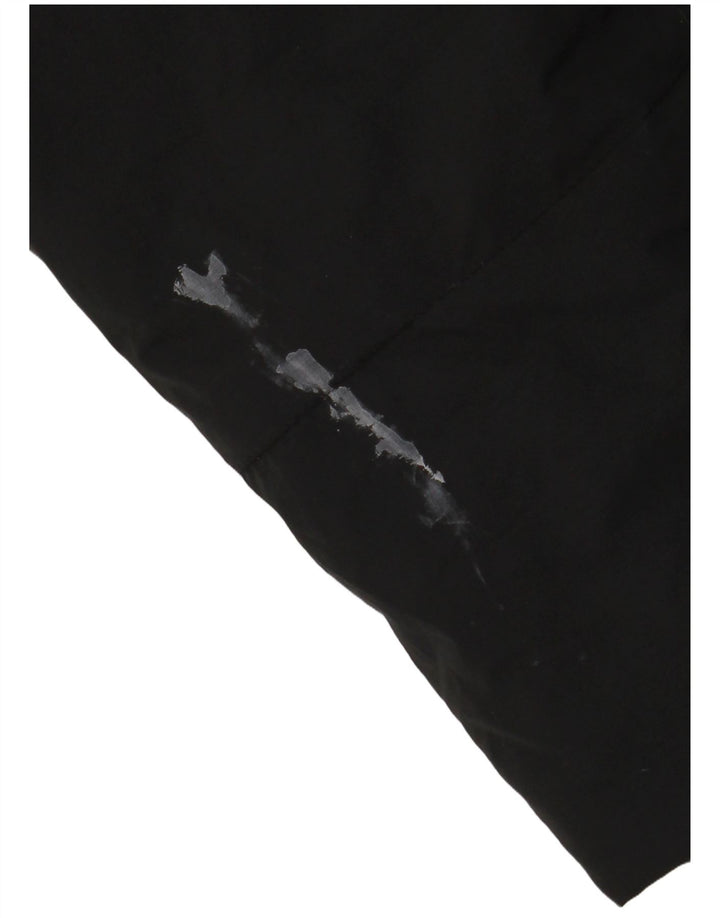 Giacca imbottita oversize con cappuccio da donna ADIDAS UK 10 piccola in poliestere nero