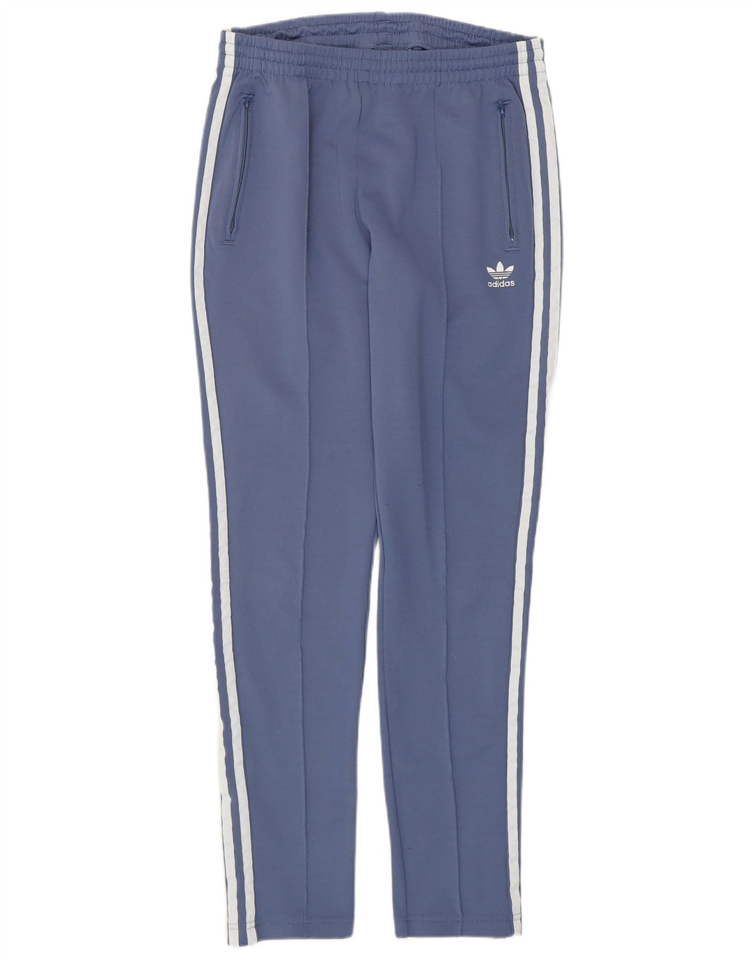 Pantaloni da tuta da donna ADIDAS UK 12 Poliestere blu medio