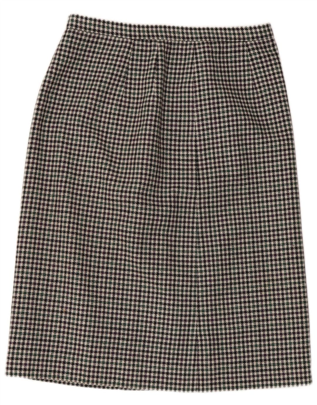 STRONE HOUSE Gonna dritta da donna media W30 pied de poule multicolore