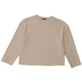 Top in camicetta da donna Zara UK 14 Poliestere beige medio