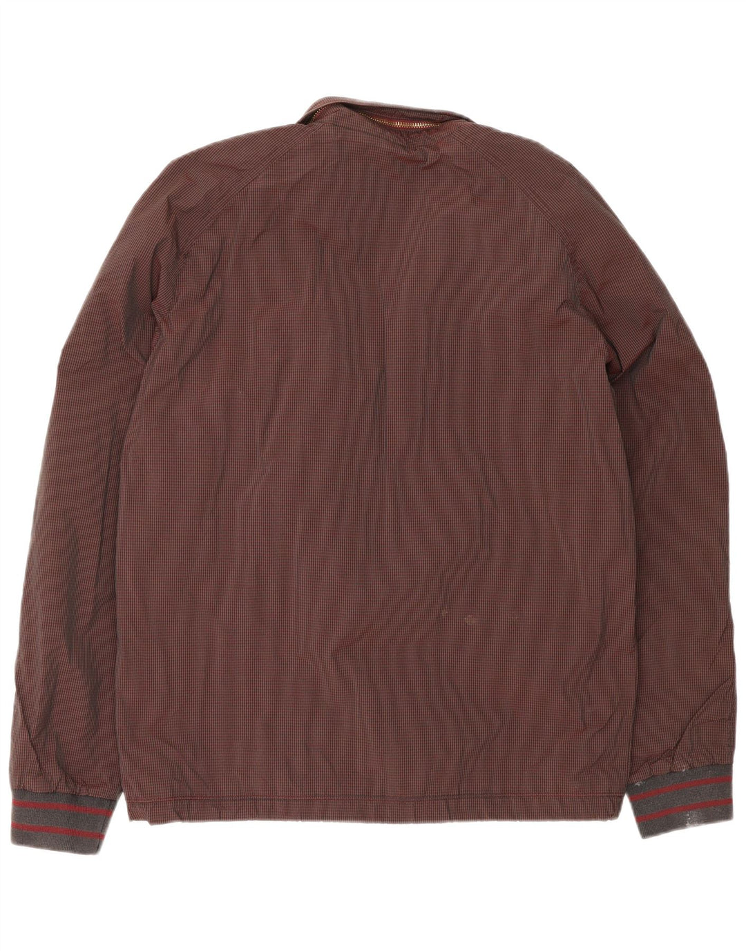 Giubbotto bomber da uomo Ted Baker taglia 4 grande quadretto marrone