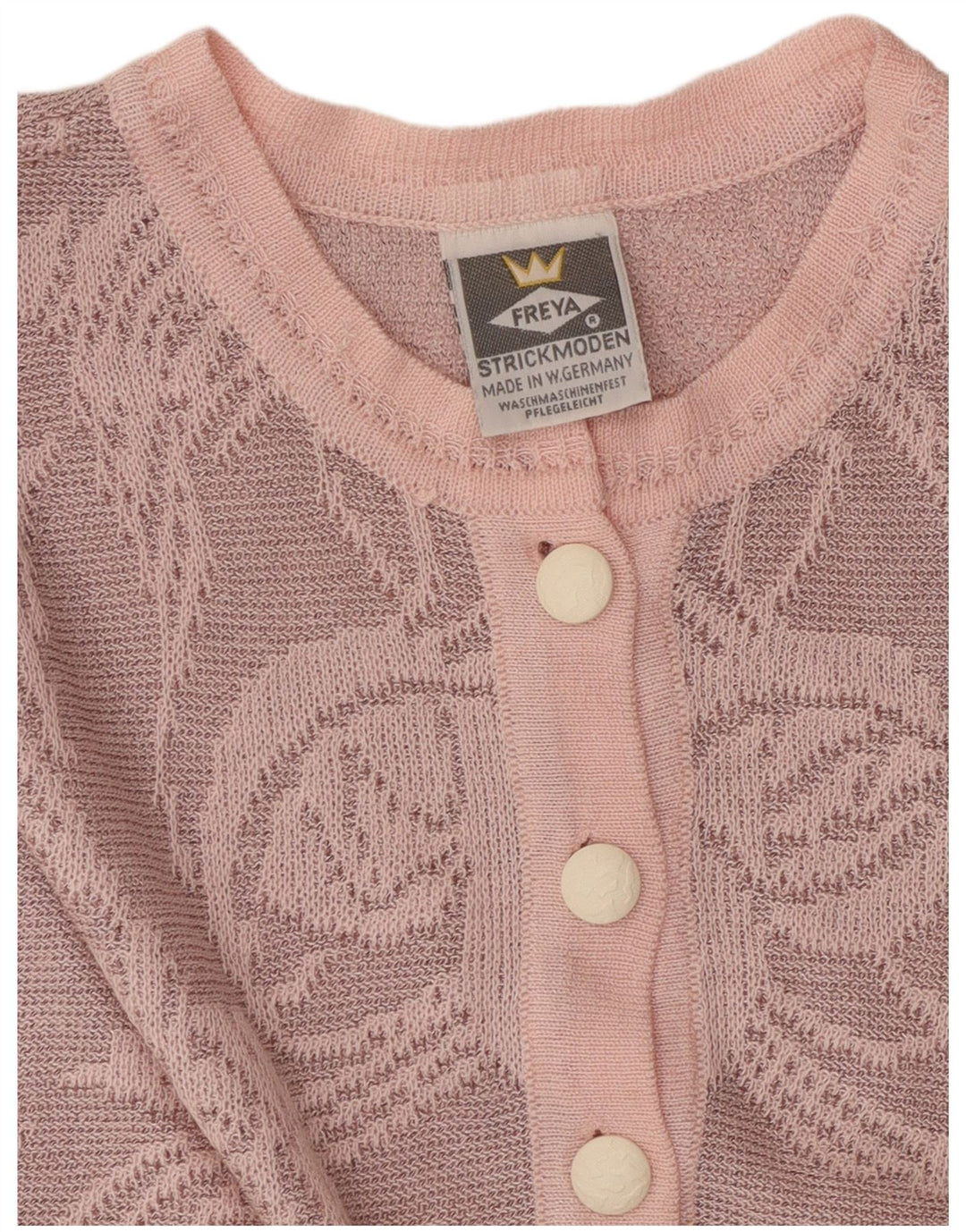 Maglione maglione girocollo da donna FREYA EU 40 rosa medio floreale