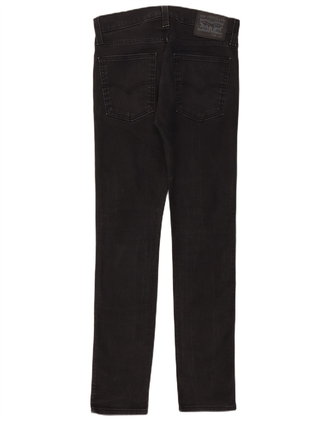 Jeans slim da donna Levi's W30 L29 cotone nero