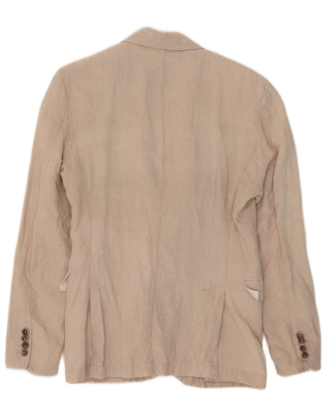 Giacca blazer a 2 bottoni da uomo Zara EU 46 piccolo lino beige
