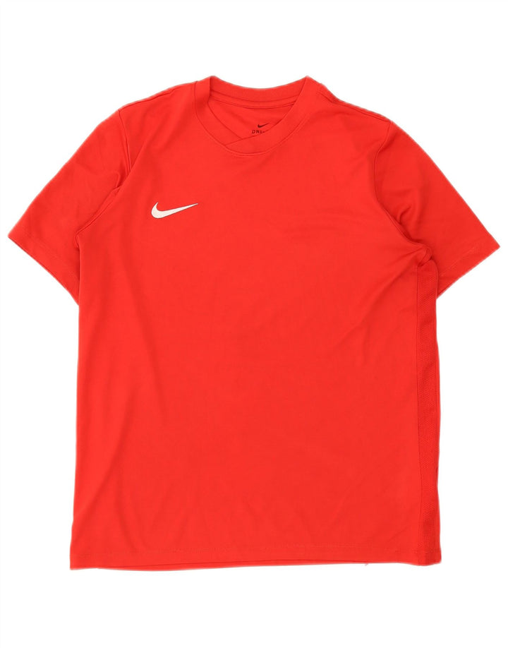 T-shirt Nike Ragazzo Dri Fit Top 13-14 anni XL Rosso Poliestere