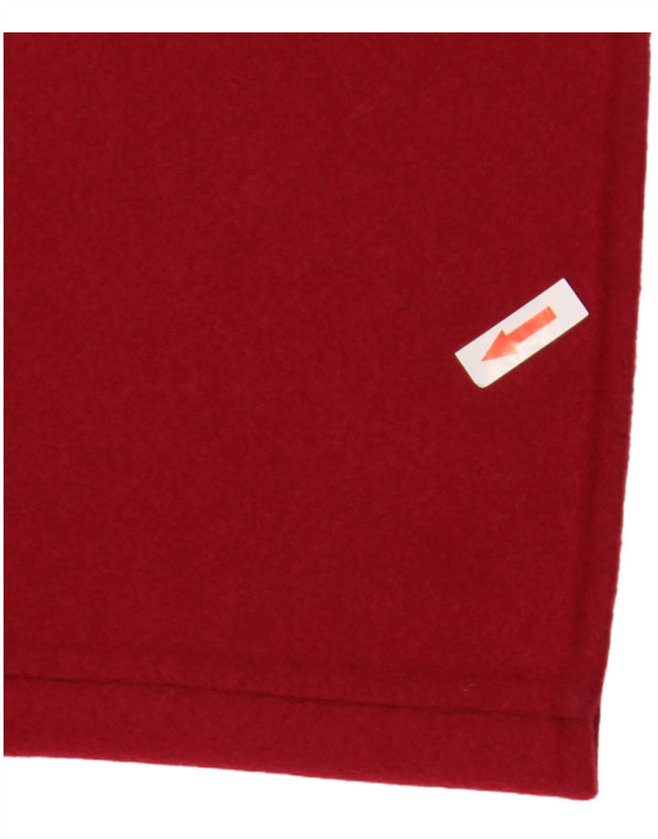 Soprabito oversize da donna vintage IT 53 2XL Lana rossa