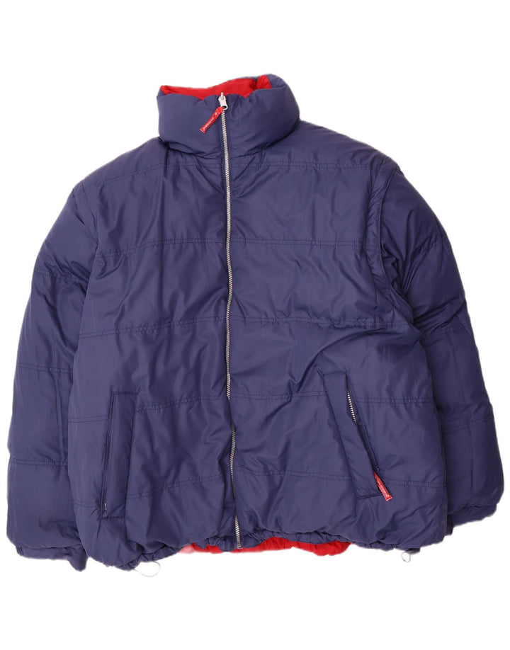 Giacca imbottita reversibile da uomo Explorer UK 44 2XL poliestere rosso