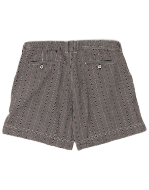 Pantaloncini casual da donna Champion medi W30 in cotone a quadri grigi