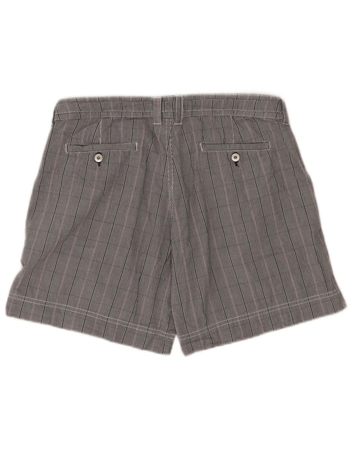 Pantaloncini casual da donna Champion medi W30 in cotone a quadri grigi