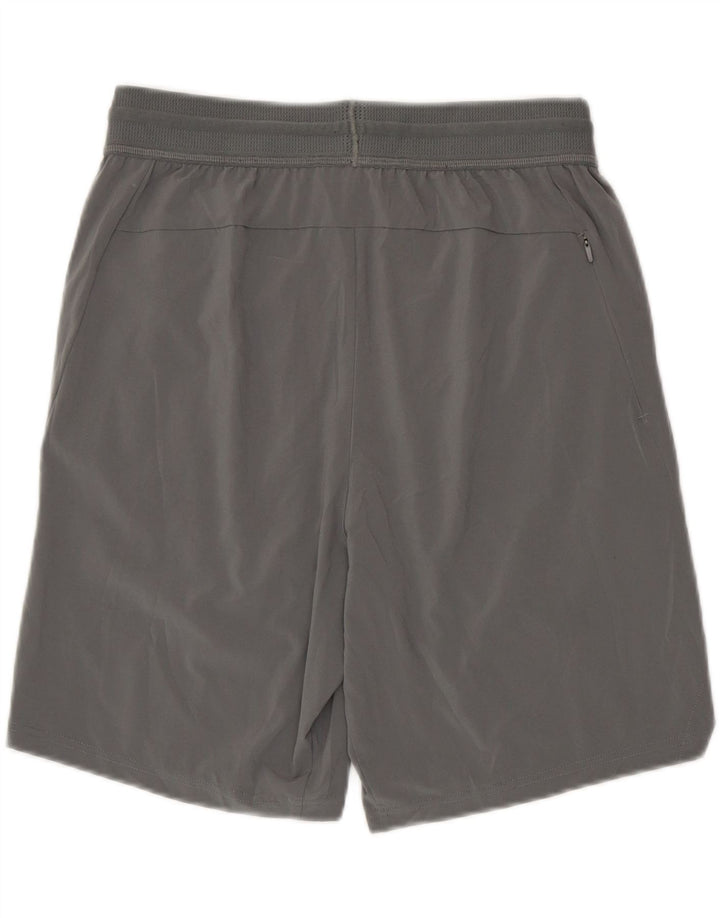 Pantaloncini sportivi Nike Dri Fit da uomo piccoli in poliestere grigio