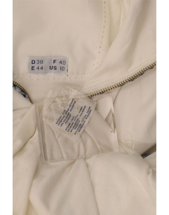 Tuta intera da donna con grafica oversize Sergio Tacchini US 10 Large Bianca