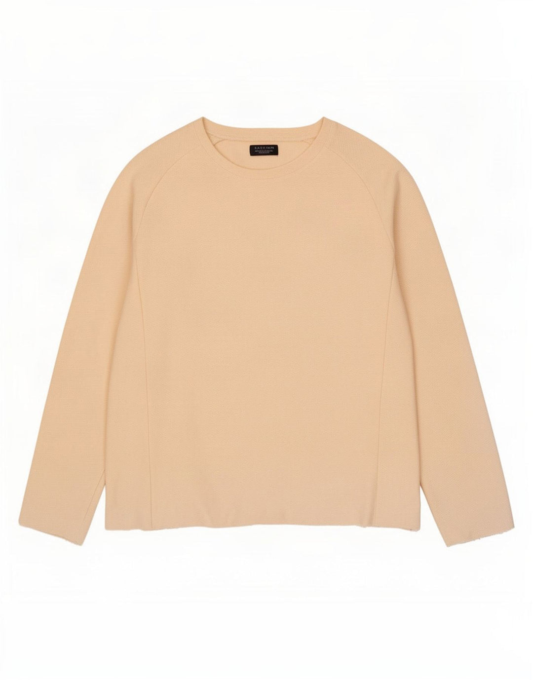 Top Zara da uomo a maniche lunghe XL Beige