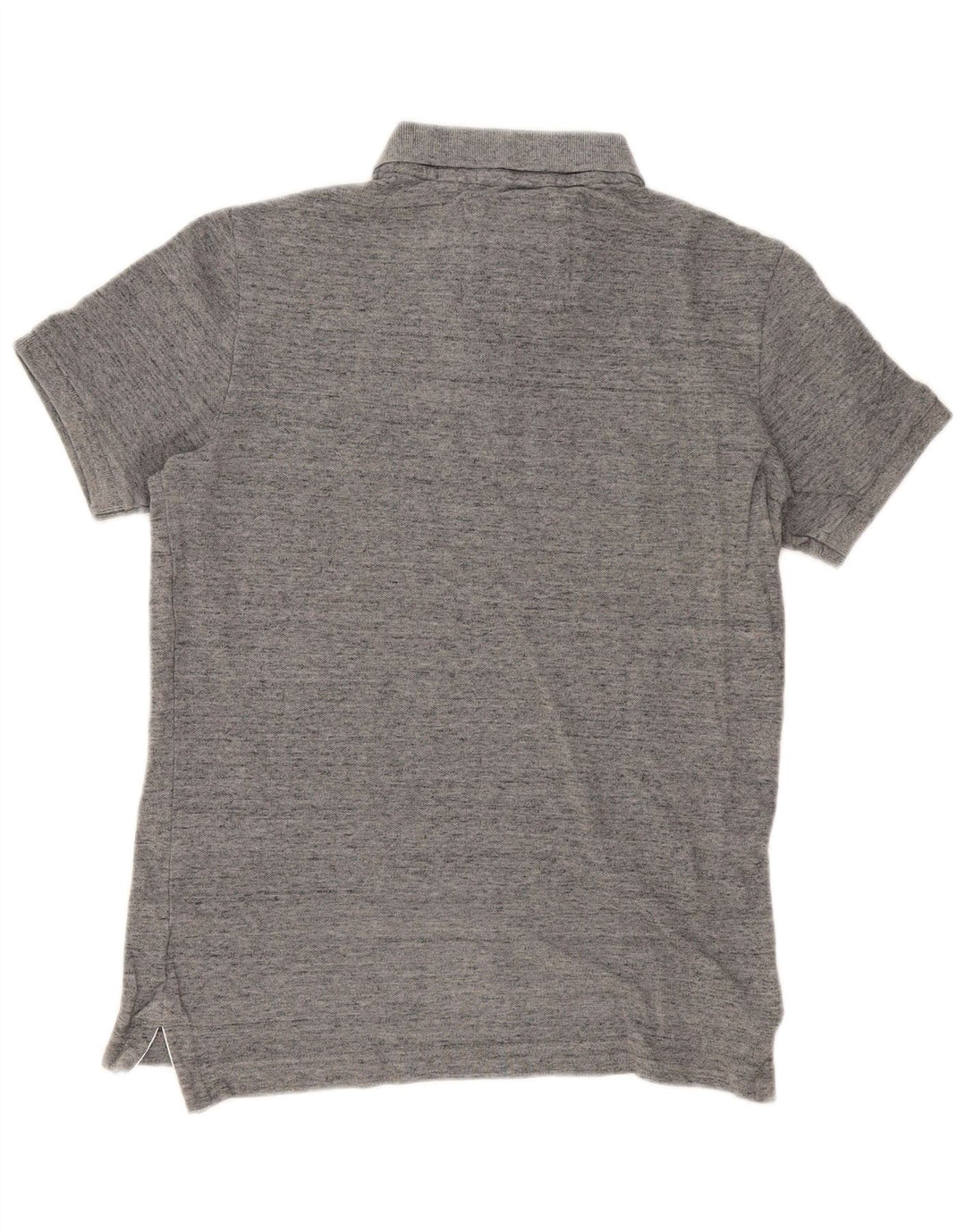 Polo da uomo Superdry grigio medio chiazzato
