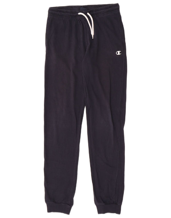 Pantaloni da tuta da bambina Champion Joggers 13-14 anni XL Cotone blu navy