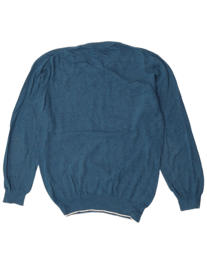 Maglione maglione girocollo da uomo North Sails grande blu in poliammide