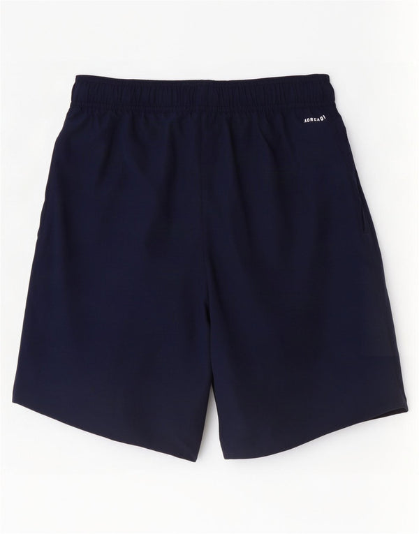 Pantaloncini sportivi Adidas Aeroready da uomo piccoli in poliestere blu navy