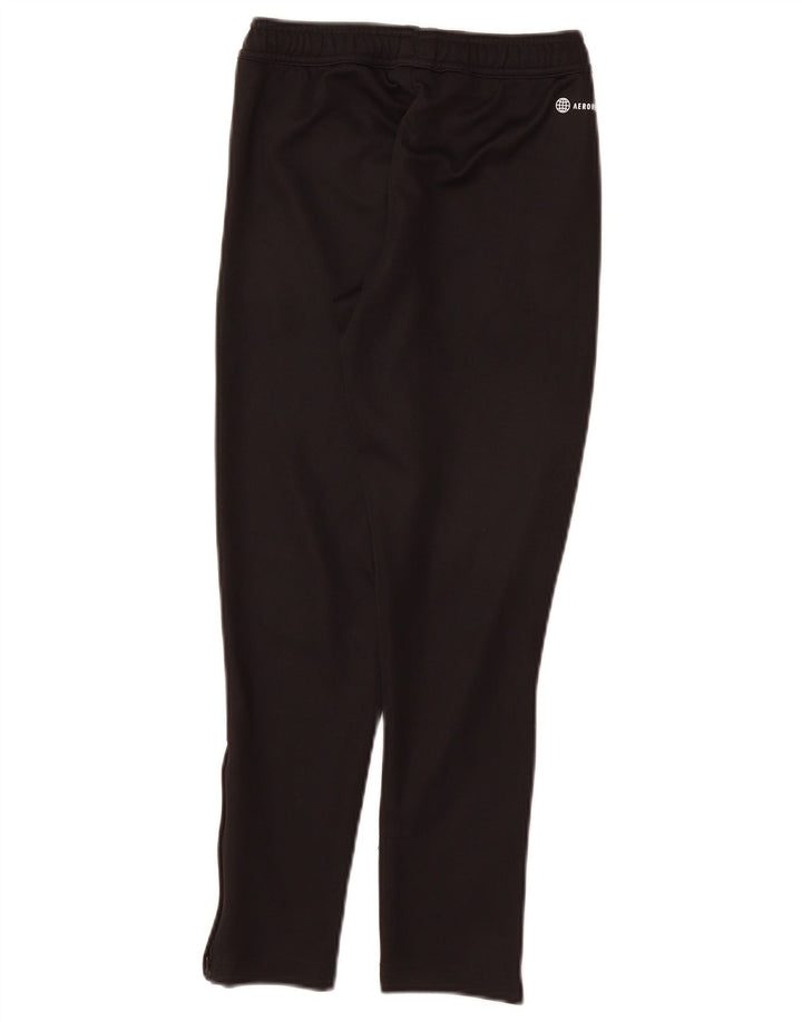 Pantaloni della tuta ADIDAS Aeroready da bambino 9-10 anni in poliestere nero