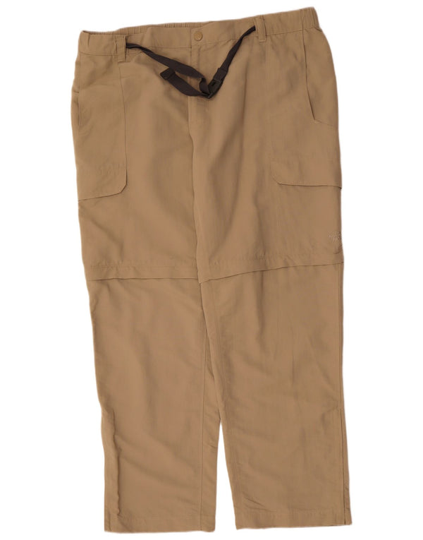 THE NORTH FACE Pantaloni cargo dritti da uomo W42 L32 Nylon beige
