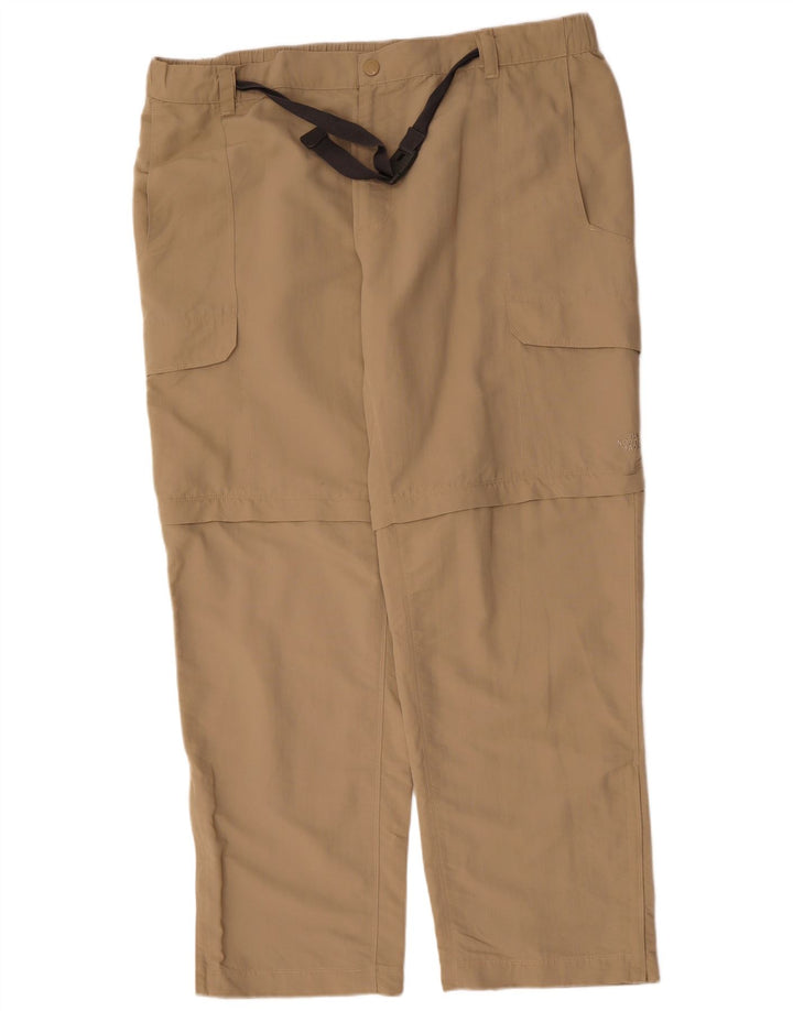THE NORTH FACE Pantaloni cargo dritti da uomo W42 L32 Nylon beige