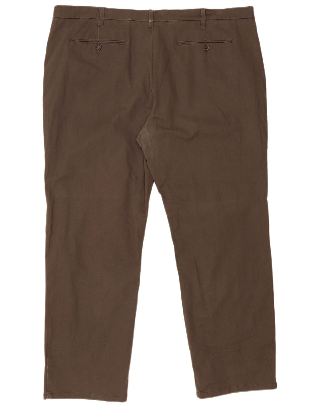 Pantaloni chino vestibilità regolare da uomo Marks & Spencer W46 L31 cotone grigio