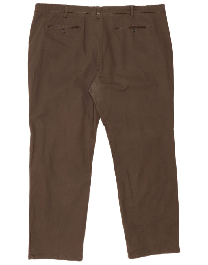 Pantaloni chino vestibilità regolare da uomo Marks & Spencer W46 L31 cotone grigio