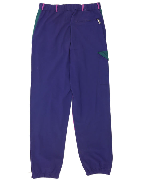 Schoeller Mens Cargo Trousers IT 54 XL W34 L33 Navy Blue Colourblock