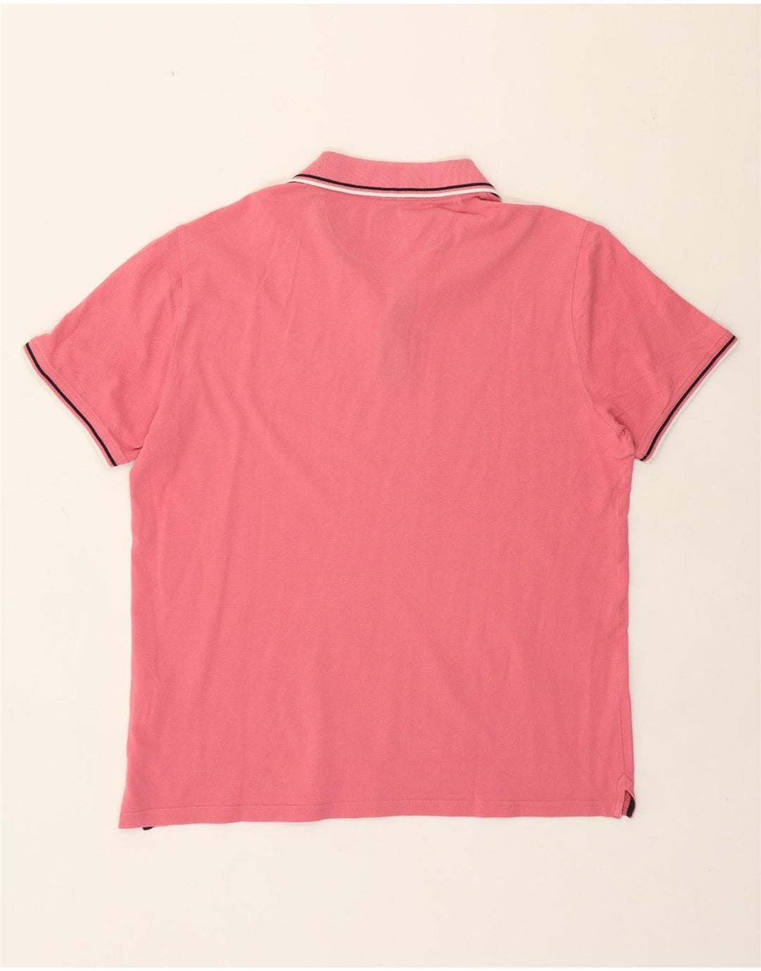 Polo da uomo Champion grande in cotone rosa